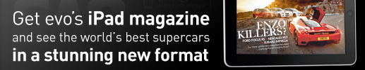 Get evo's iPad magazine and see the world's best supercars in a stunning new format